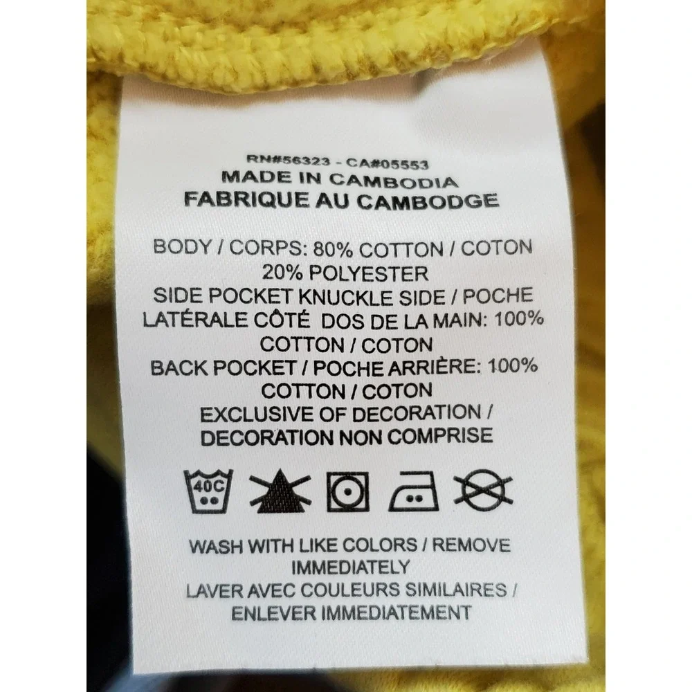 Nike Men Pants M Yellow Sweatpants‎ Fleece Swoosh BV2671-700 Logo 28